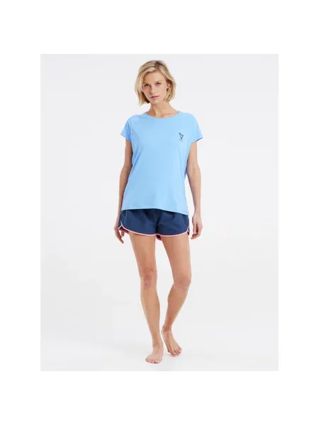 Koszulka Protest PRTMERU surf t-shirt niebieska