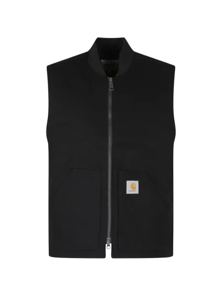 Vestă Carhartt Wip clasică cu autograf negru