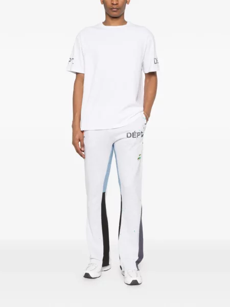 Pantaloni Gallery Dept. cu imagine gri