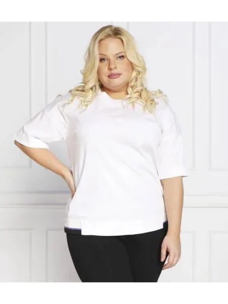 Persona by Marina Rinaldi Tricou VOCALE plus size alb