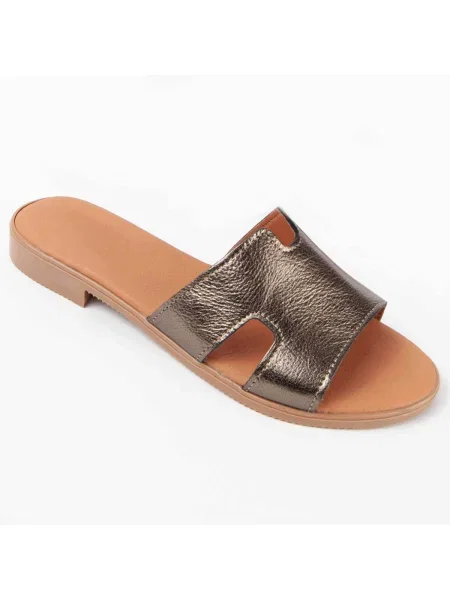 Pantofi Purapiel gri