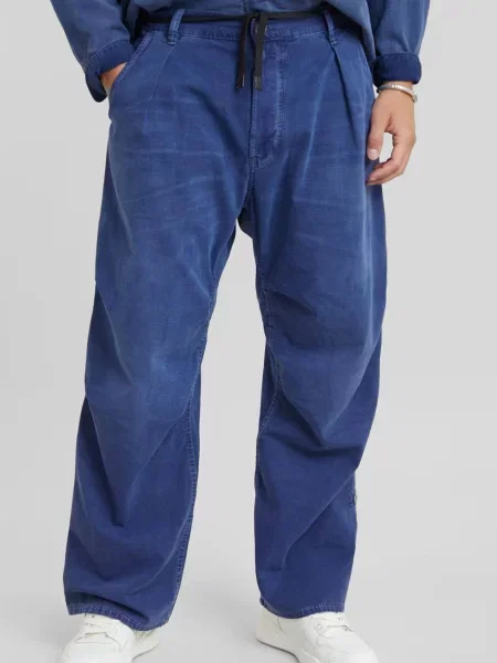 Плиссированные джинсы G-star Raw синие