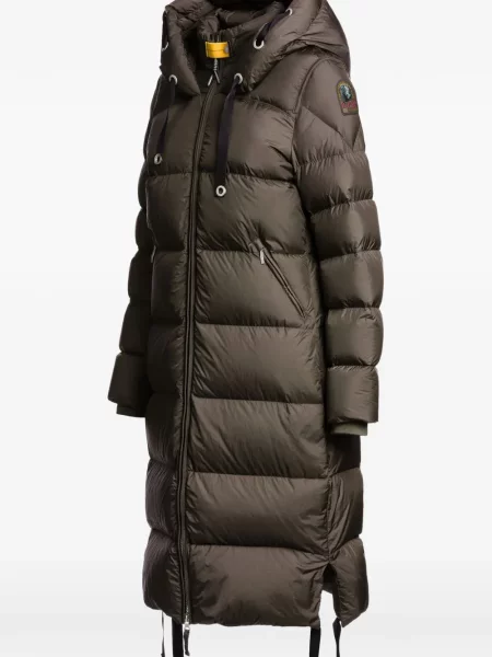 Palton Parajumpers cu glugă verde