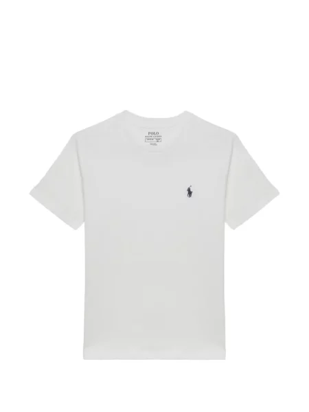 Koszulka polo dziecięca Polo Ralph Lauren biała