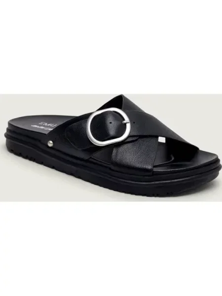 Papucs EMU Australia Ebony fekete