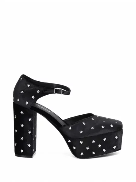 Pantofi cu toc Jeffrey Campbell cu platformă negru
