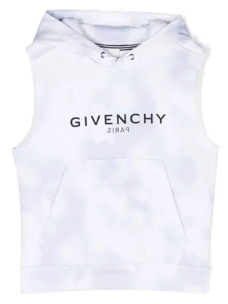 Bluza z kapturem dziecięca Givenchy biała