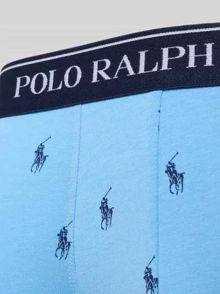 Bokserki w kroju skinny fit z mieszanki bawełny Polo Ralph Lauren Underwear różowe