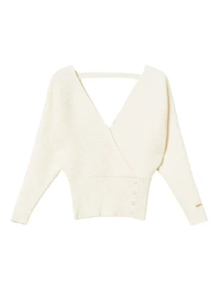 Megztinis Twinset balta