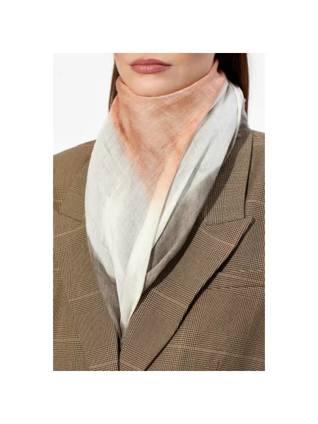 Lniana chusta Emporio Armani