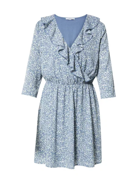 ABOUT YOU Rochie tip bluză Gwen albastru deschis alb