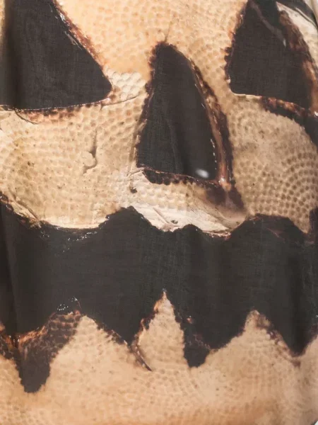 Šál Givenchy s potiskem hnědý