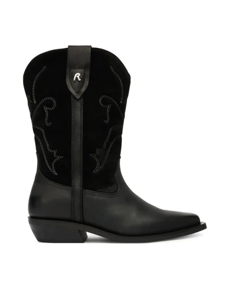 REPLAY Cizme și botine cowboy negru