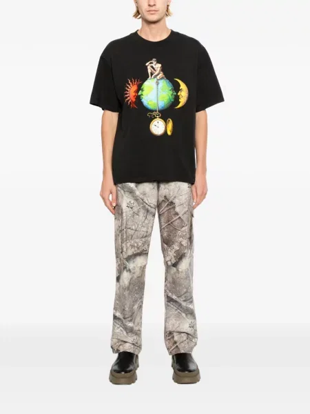 Tricou Melt cu imagine negru