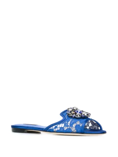 Šlepetės Dolce & Gabbana mėlyna