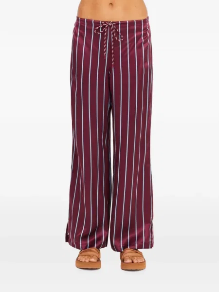 Pantaloni The Upside cu cordon roșu