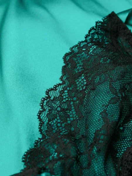 Majtki Gilda & Pearl z perełkami zielone