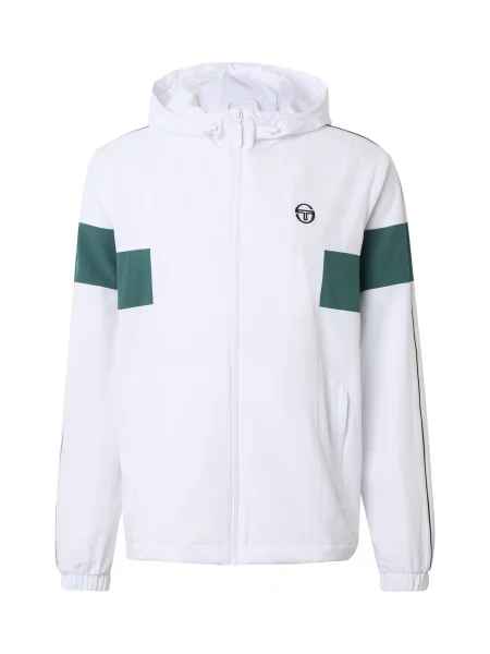 Sergio Tacchini Jachetă de trening verde alb