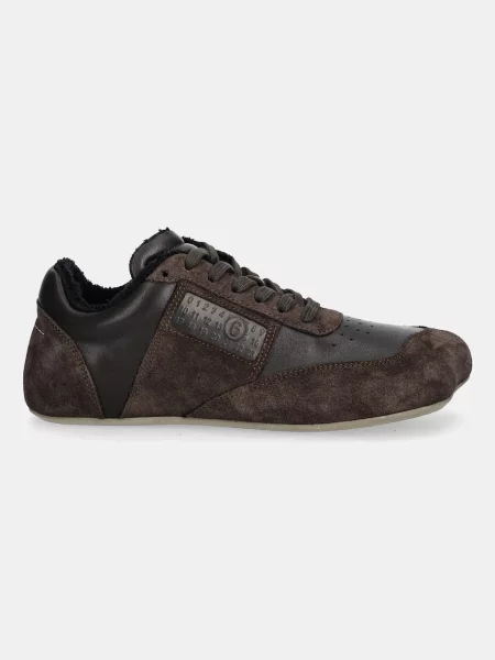 Maison Margiela bőr sportcipő fekete