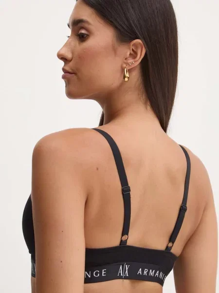 Podprsenka Armani Exchange černá