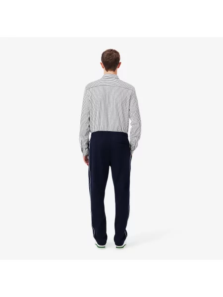 Lacoste Spodnie Dresowe Paris Piqué granatowe