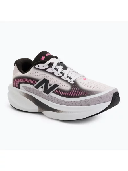 Běžecké boty New Balance Aura Summer V1 pink heat/pink granite/truffle salt bílé