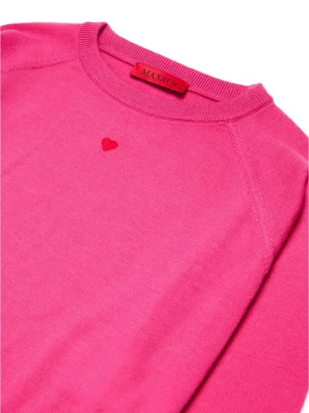 Sweter dziecięcy Max&co. różowy