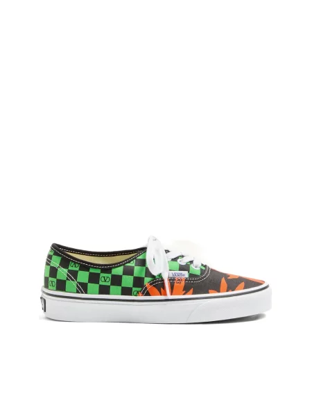 Lniane sneakersy Vans Authentic