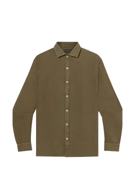 Gulerat cămașă Brooks Brothers verde