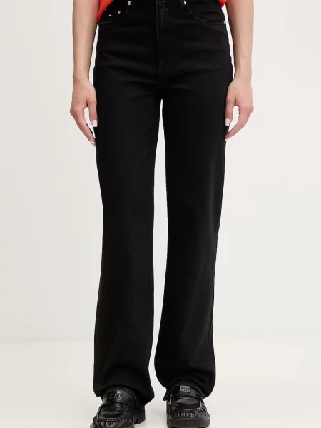 Tommy Jeans blugi pentru femei negru