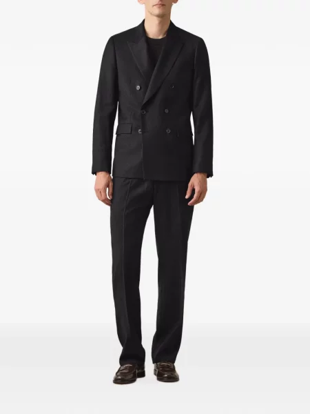 Pantaloni Paul Smith de lână gri