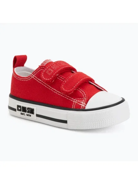 Gyerek tornacipő BIG STAR red. Méret: 22 EU piros
