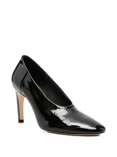 Pantofi cu toc Toteme din piele negru