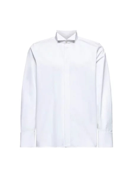Koszula Saint Laurent z kołnierzem biała