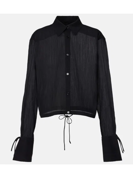 Top Toteme o krotszym kroju czarny