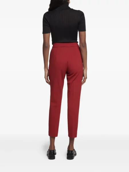 Pantaloni Max Mara roșu