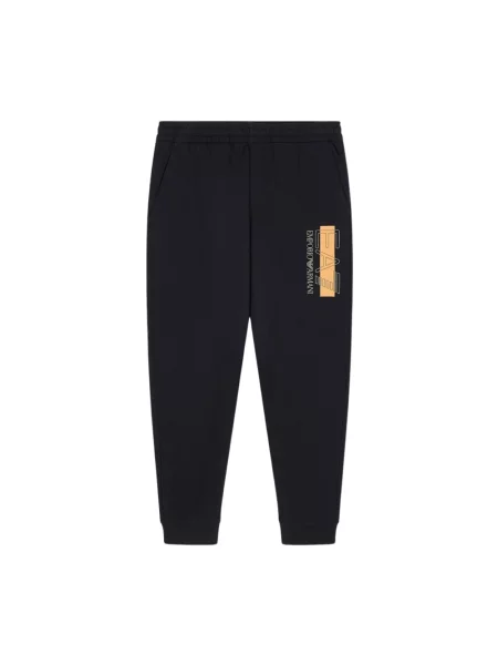 Spodnie dresowe Emporio Armani Ea7 z dżerseju czarne