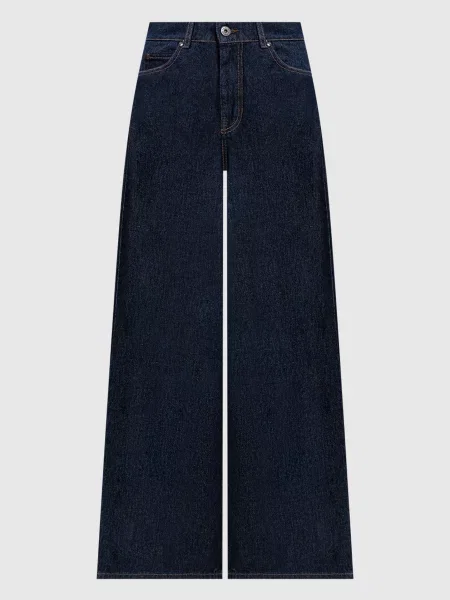 Джинси WKDTABELLA з патчем логотипа Max Mara Weekend сині