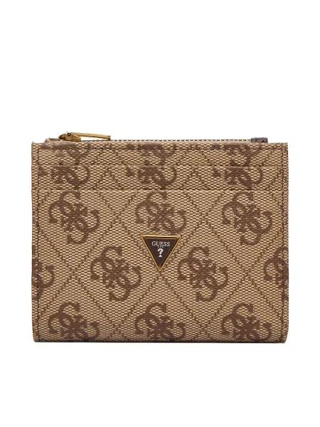 Guess Голям мъжки портфейл SMMALO кафяв