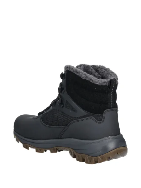 Členkové topánky Jack Wolfskin čierna