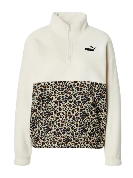 PUMA Pulovere sport Ess Graphic' bej