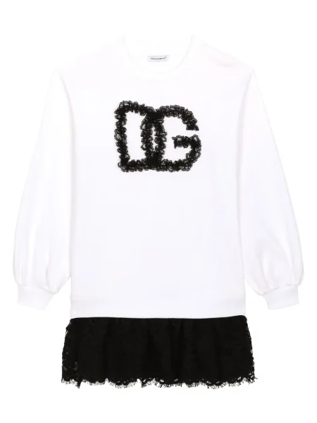 Sukienka dziecięca Dolce And Gabbana biała