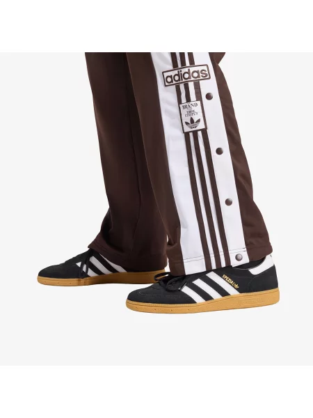 Бягане панталон Adidas Originals бяло