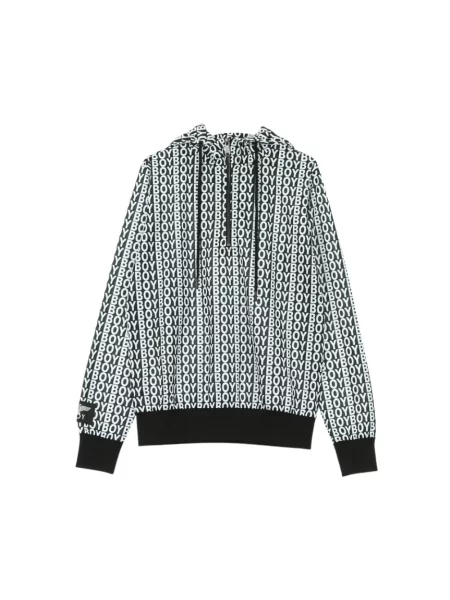 Bluza z kapturem dziecięca Boy London szara