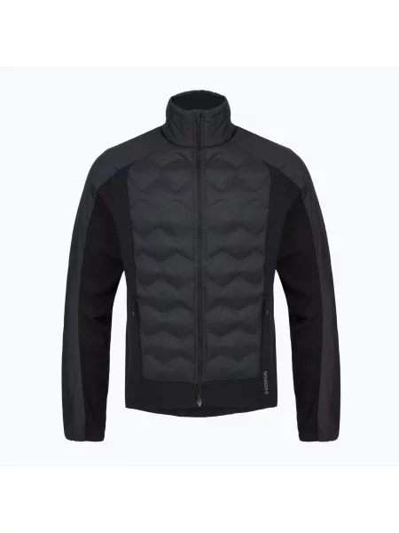 Geacă de alergare pentru bărbați HOKA Skyfill Insulated Jacket black negru