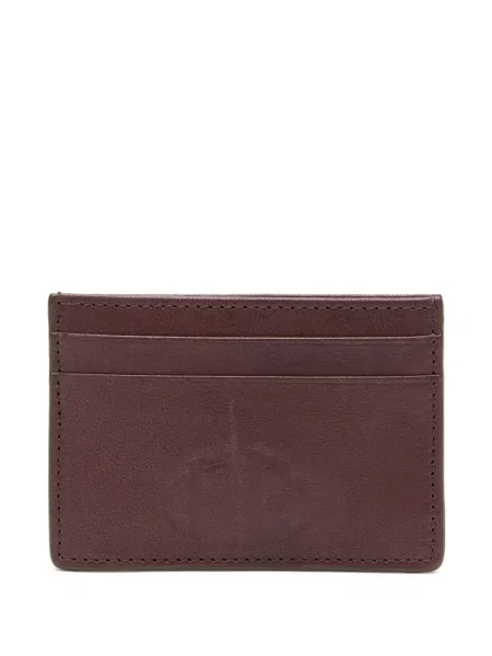 Kožni novčanik Roberto Cavalli smeđa