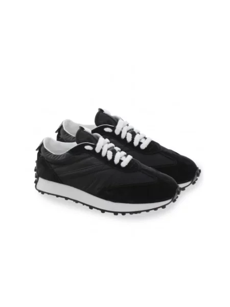 Sneakersy Doucal's skórzane czarne