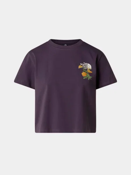 Футболка The North Face фиолетовая