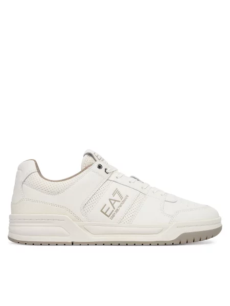 Sneakers Emporio Armani alb