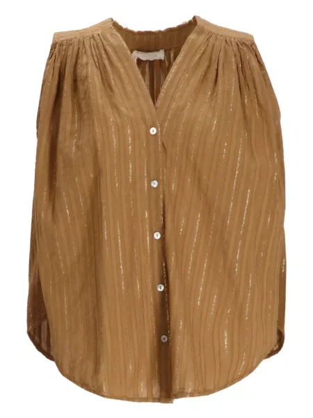 Bluzka Devotion brązowa